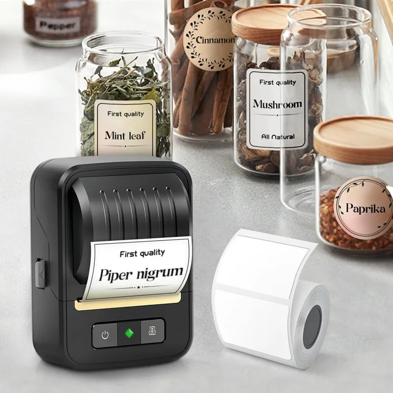 N20 Portable Mini Thermal Label Printer Bluetooth Inkless Commercial Price Barcode Width 20-58mm Label Printer