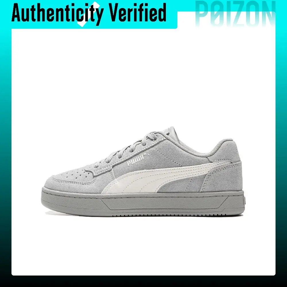 PUMA Caven 2.0 Breathable Low top Skateboard Shoes Unisex Light Gray 402217-02