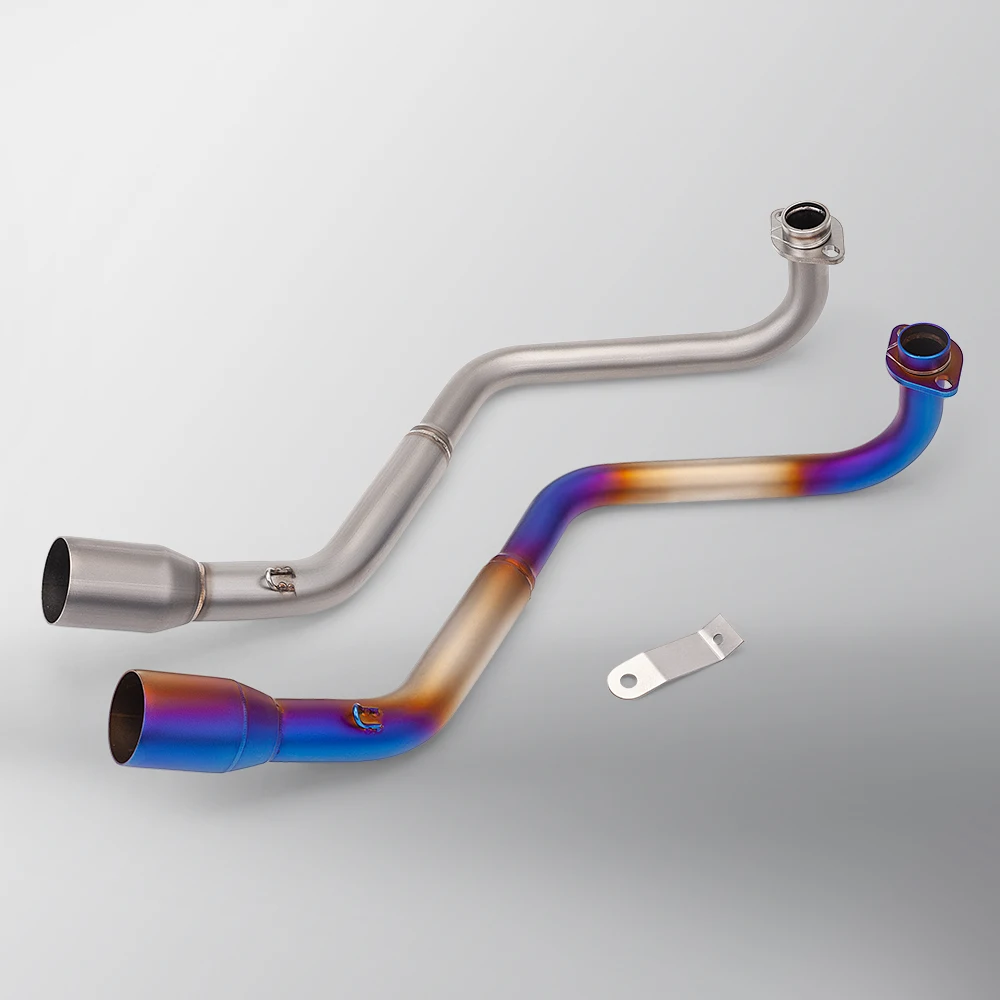 Slip On Exhaust System Kit For MSX125 2012-2020 Horizontal Front Pipe 370mm Muffler DB Killer