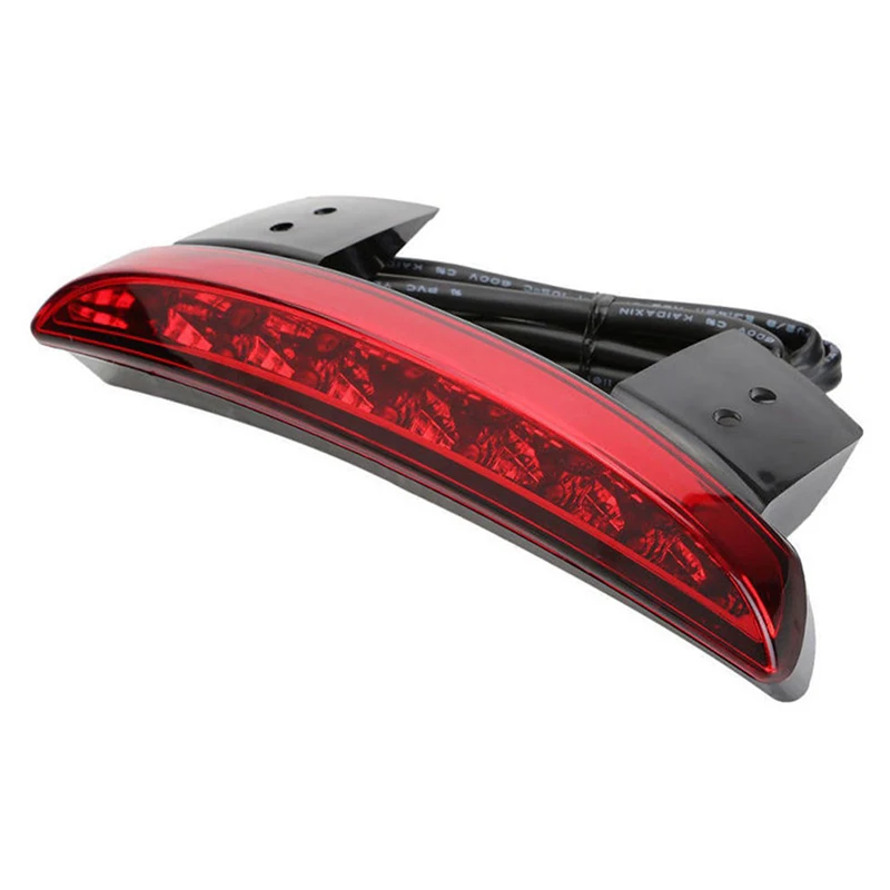 

Motorcycle Turn Signal Tail Light Lamps Left Right Rear Fender Edge Brake Taillight For Harley Touring Sportster XL 1200 883 FLE