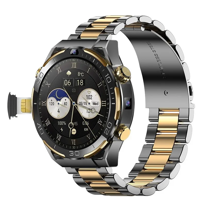 T7 4G Смарт-часы 6G + 128G с большой памятью MTK6762 Процессор 1,6-дюймовый двойной камерой Android 10 Смарт-часы с SIM-картой T7 4G Смарт-часы 6G + 128G с большой памятью MTK6762 Процессор 1,6-дюймовый двойной камерой Android 10 Смарт-часы с SIM-картой