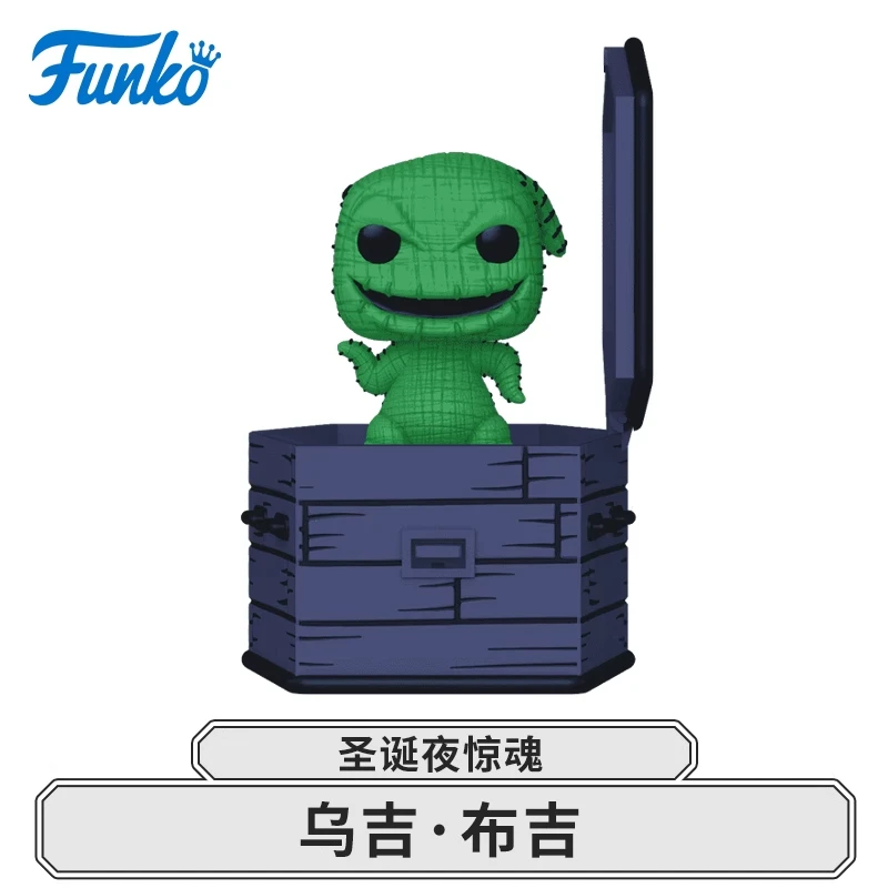 طبعة أصلية FUNKO POP 《الكابوس قبل عيد الميلاد》جاك سكيلينجتون أنيمي زينة زخرفية نموذج اللعب نموذج قابل للجمع