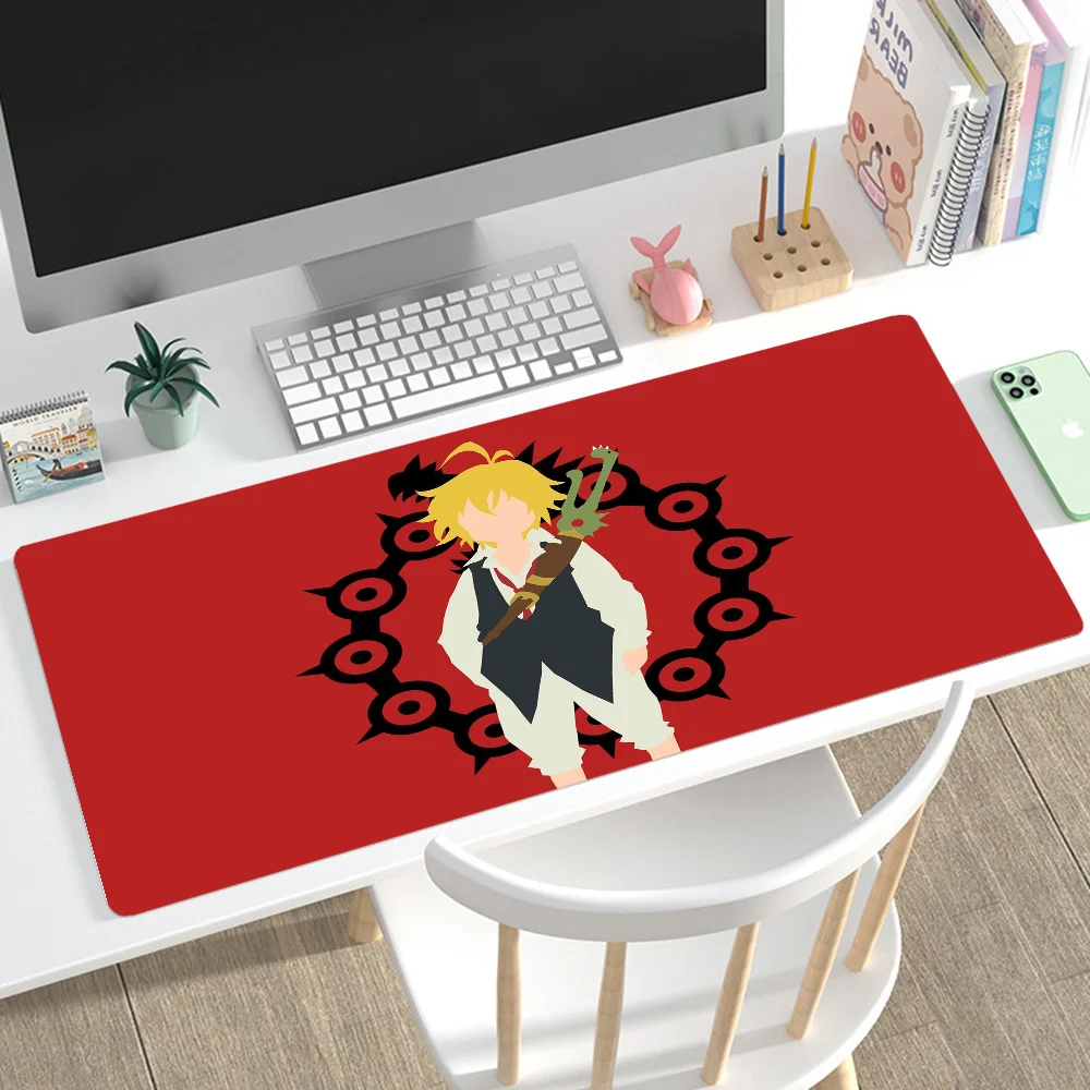 

Seven Deadly Sins Mousepad Mouse Mat Desk Mat With Pad Gaming Accessories Prime Gaming XXL Keyboard Pad Padding Mat