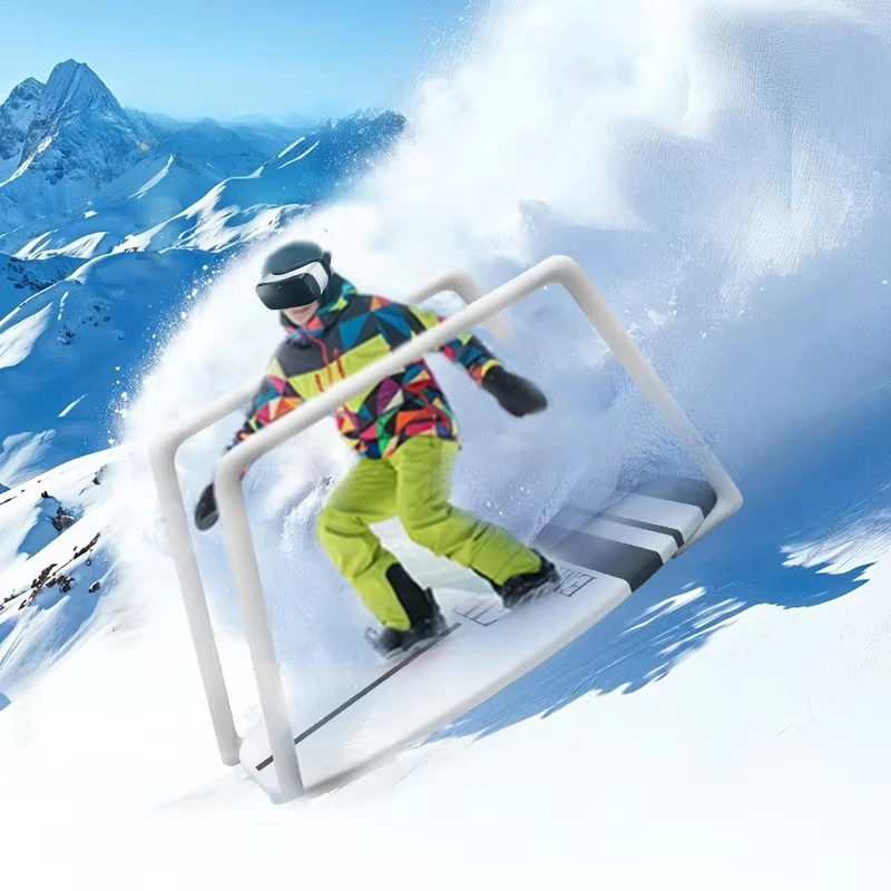Renixsim Business Opportunity 9d Vr Game Motion Ski Simulator Vr Surfing Gaming Simulator