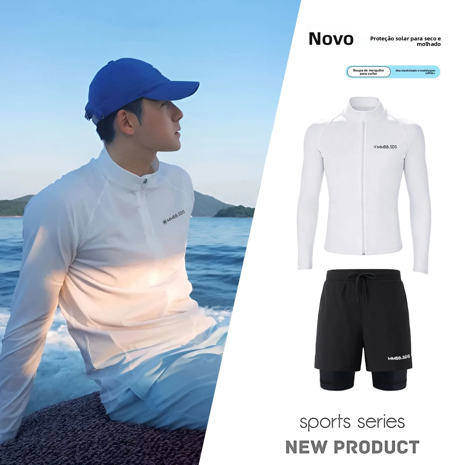 men's-large-size-dive-suit-quick-dry-long-sleeve-swimming-costume-snorkeling-suit-surfing-suit-slimming-hot-spring-two-piece
