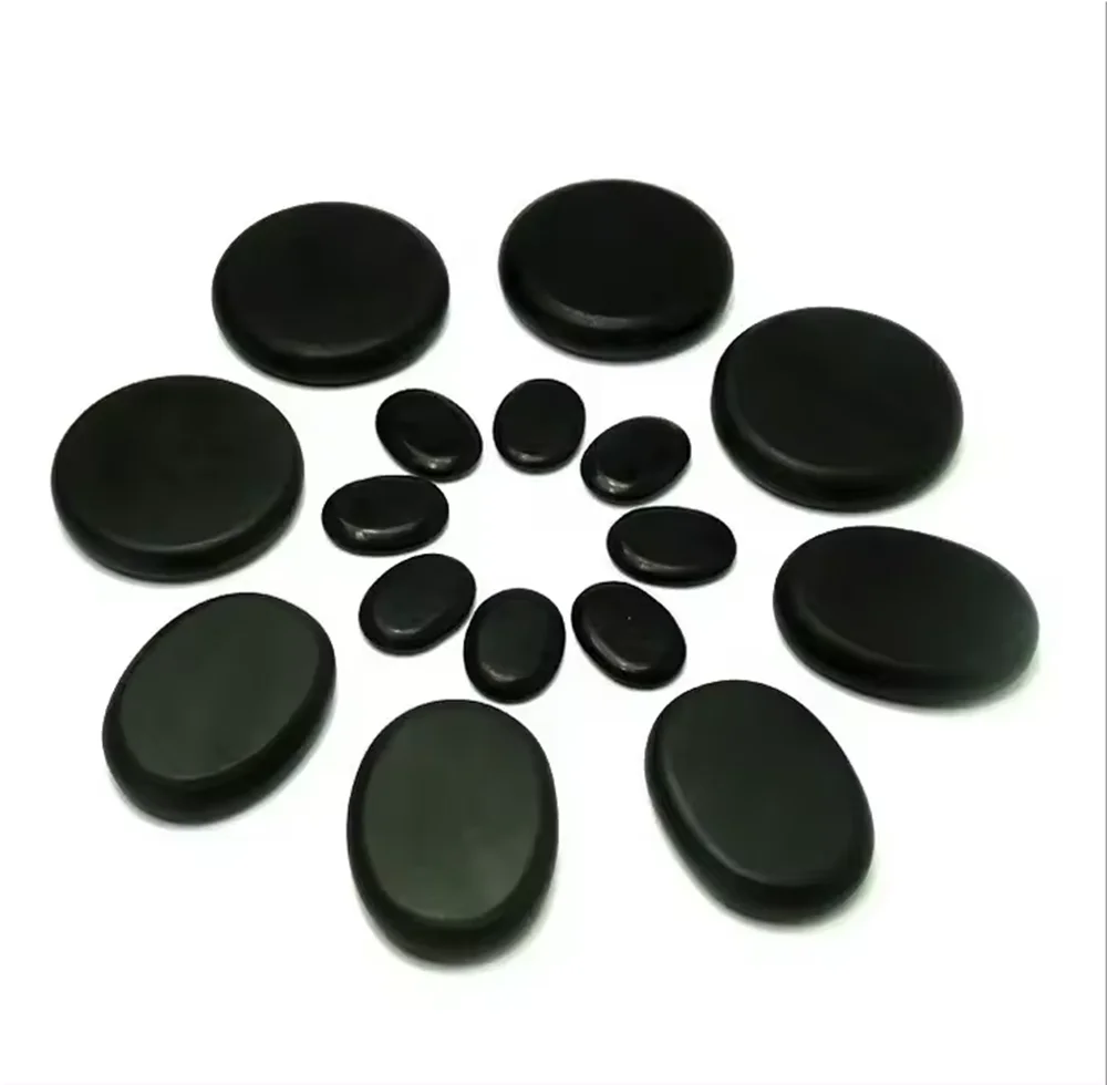 28pcs Hot Stone Stone Set Massage Tool Basalt Stenen Massage Hot Stone Heater Warmer Massage Kit