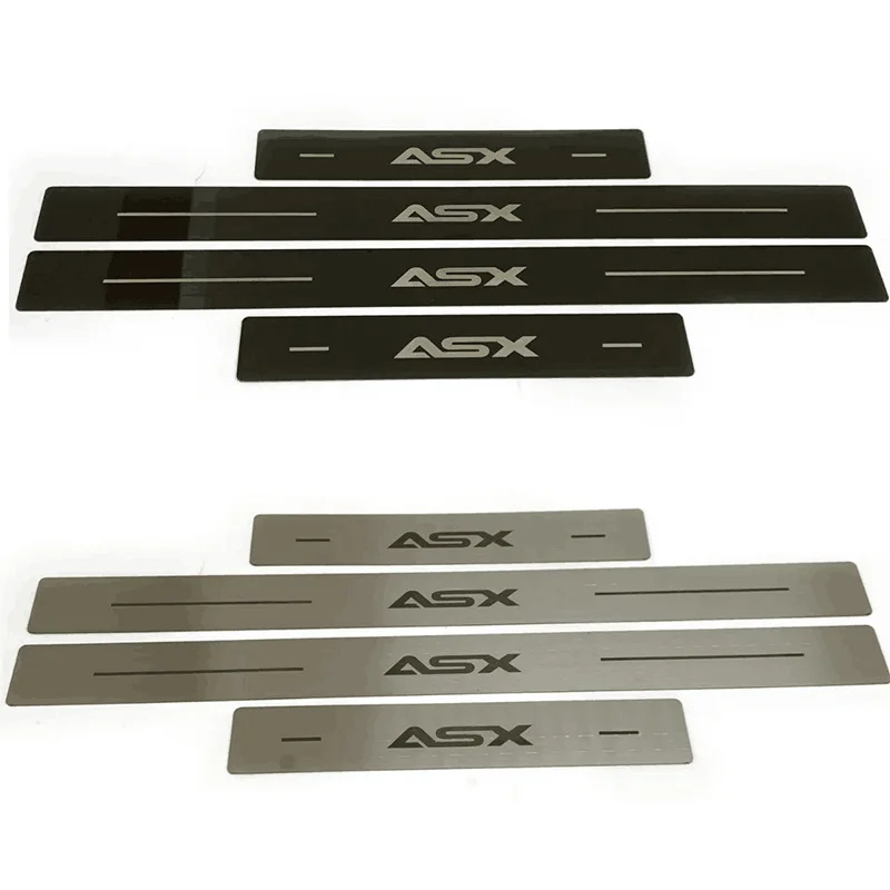 

For Mitsubishi ASX 2011 2012 2013 2014 2015 - 2024 2025 2026 Door Sill Plate Stainless Steel Car Interiors Accessories Auto Part