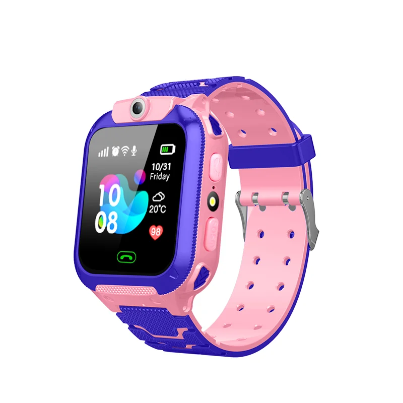 Reloj inteligente Q12 para niños, dispositivo con teléfono Sos, foto remota, Chat de voz, Compatible con Ios y Android, regalos para niños