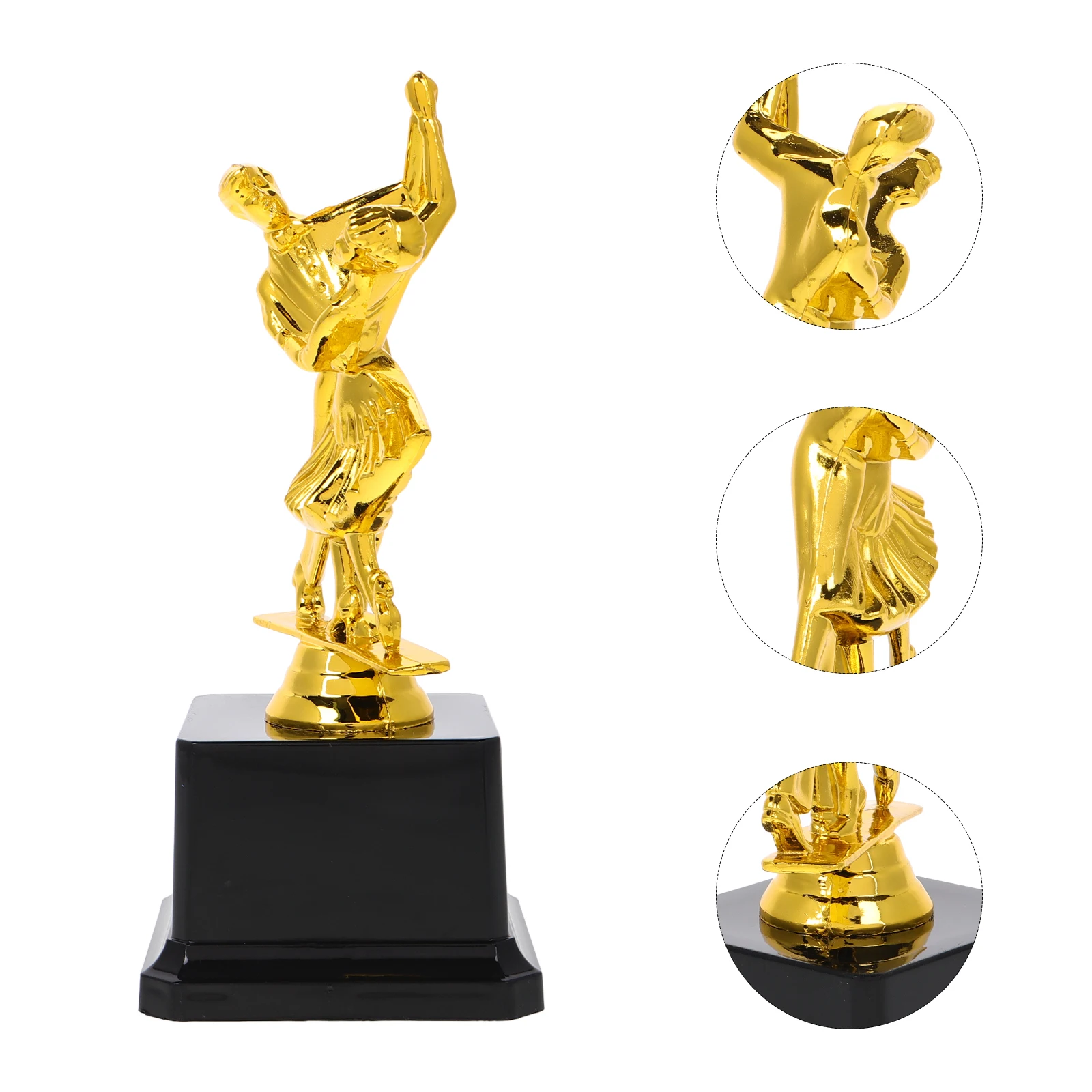 Dance Awards Plastic Trophy Unique Design Lightweight Creative Ballet Trophies Party Decorations Competitions Prizes Gifts Dance