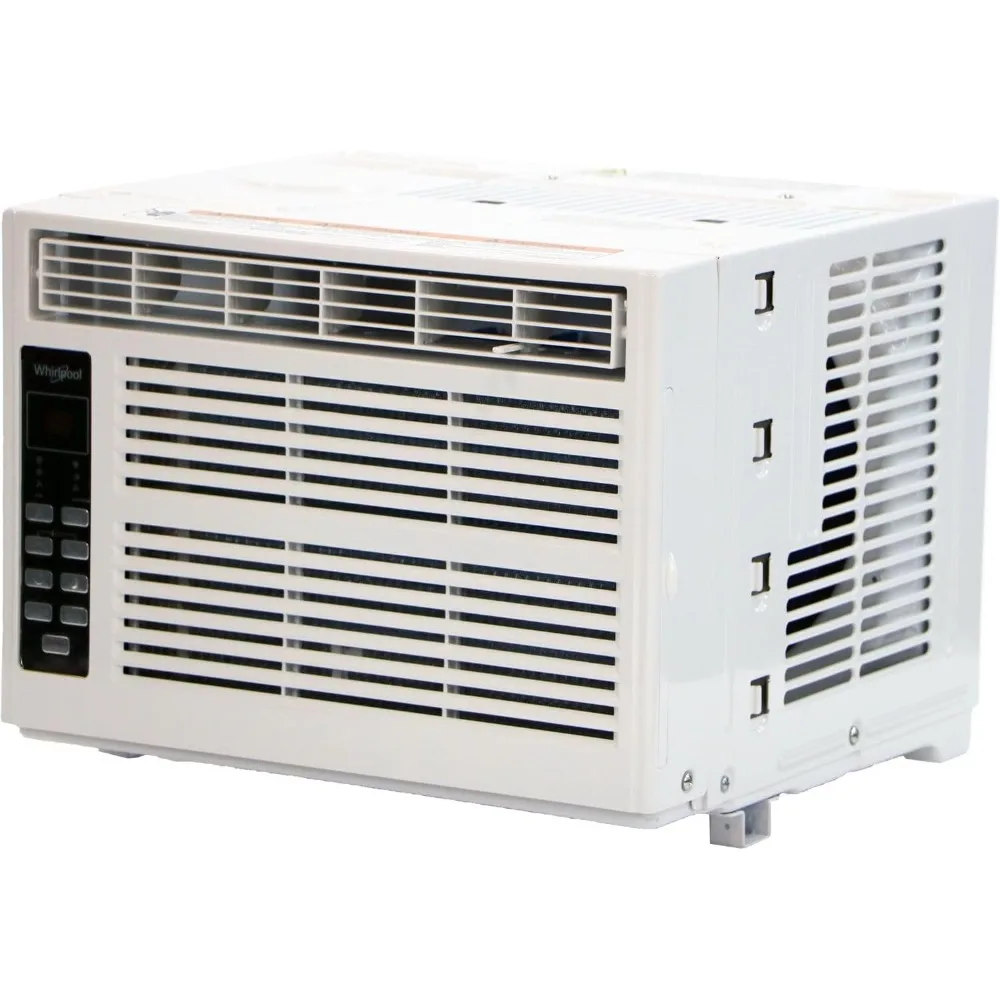 

8,000 BTU Window Air Conditioner with Dehumidifier, 115V, Window AC for Rooms up to 350 Sq. Ft., Living Room,