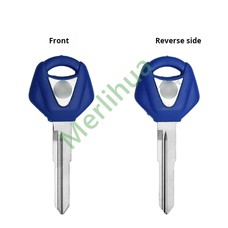 Yamaha motorcycle key, suitable for: Yamaha r125 r15 r125 r3 mt-25 mt-03 motorcycle key blank(Can install chips)