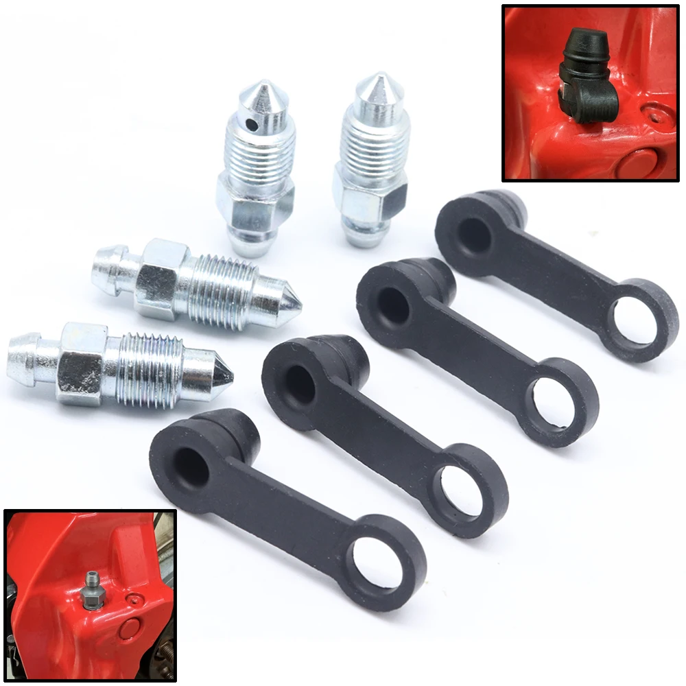 Caliper Bleed Nipple Screw Bleeder Valve Repair Kit For CHEVROLET AVEO CAPRICE CAPTIVA COBALT TRAX COLORADO CRUZE J300 EQUINOX