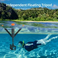 TELESIN Underwater Buoyancy Bar Diving Extendable Selfie Stick Tripod For Gopro Insta360 DJI OSMO Action Camera Accessories 3