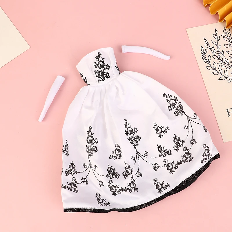 Ropa para muñecas, vestido de princesa, fiesta de banquete, hermoso vestido de tul bordado para muñeca de 11 pulgadas