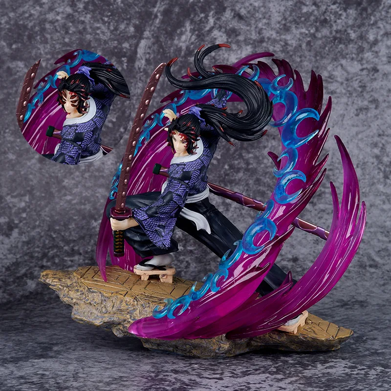 

Ghost Annihilation Blade GK Battle Black Death Mouth Battle Ji Guoyuan One Luminous Box Handmade Model