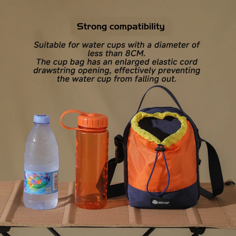 OCEGEAR Stylish Lightweight Multifunctional Crossbody Water Bottle Bag - Fashionable Portable Bag With Strap For Women/Man