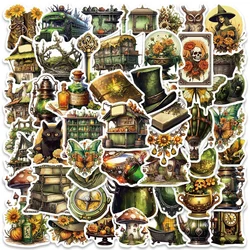 10/30/50pcs Vintage Jungle Magic Witch Graffiti Stickers decalcomania Notebook Phone Laptop valigia Cool decorazione adesivo impermeabile