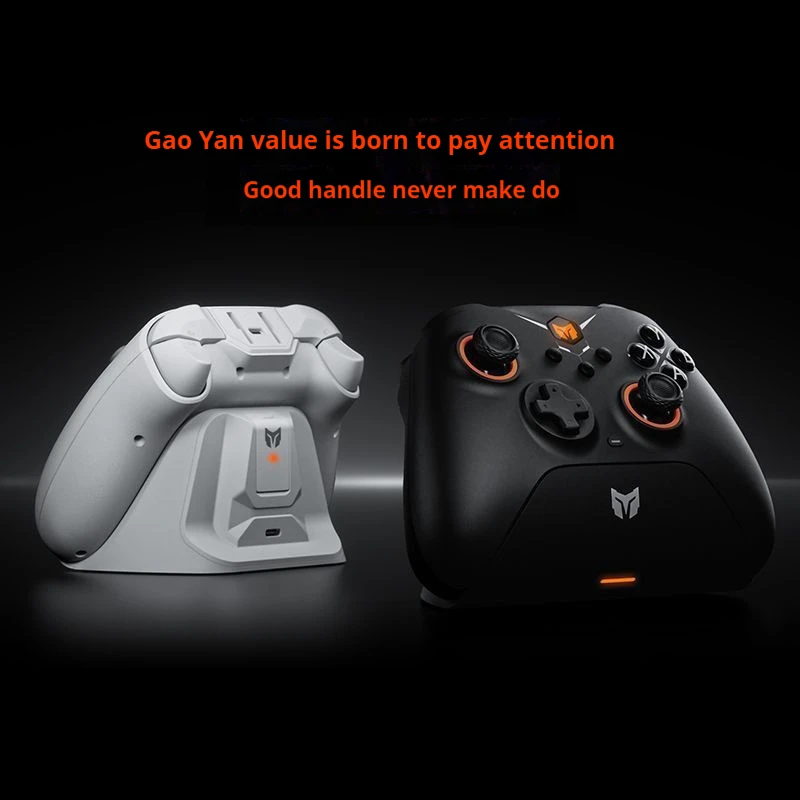 

OEMG Wireless gaming controller FPS Hall joystick Bluetooth Sensory vibration Win10 Steam PC computer Switch Black Mythology