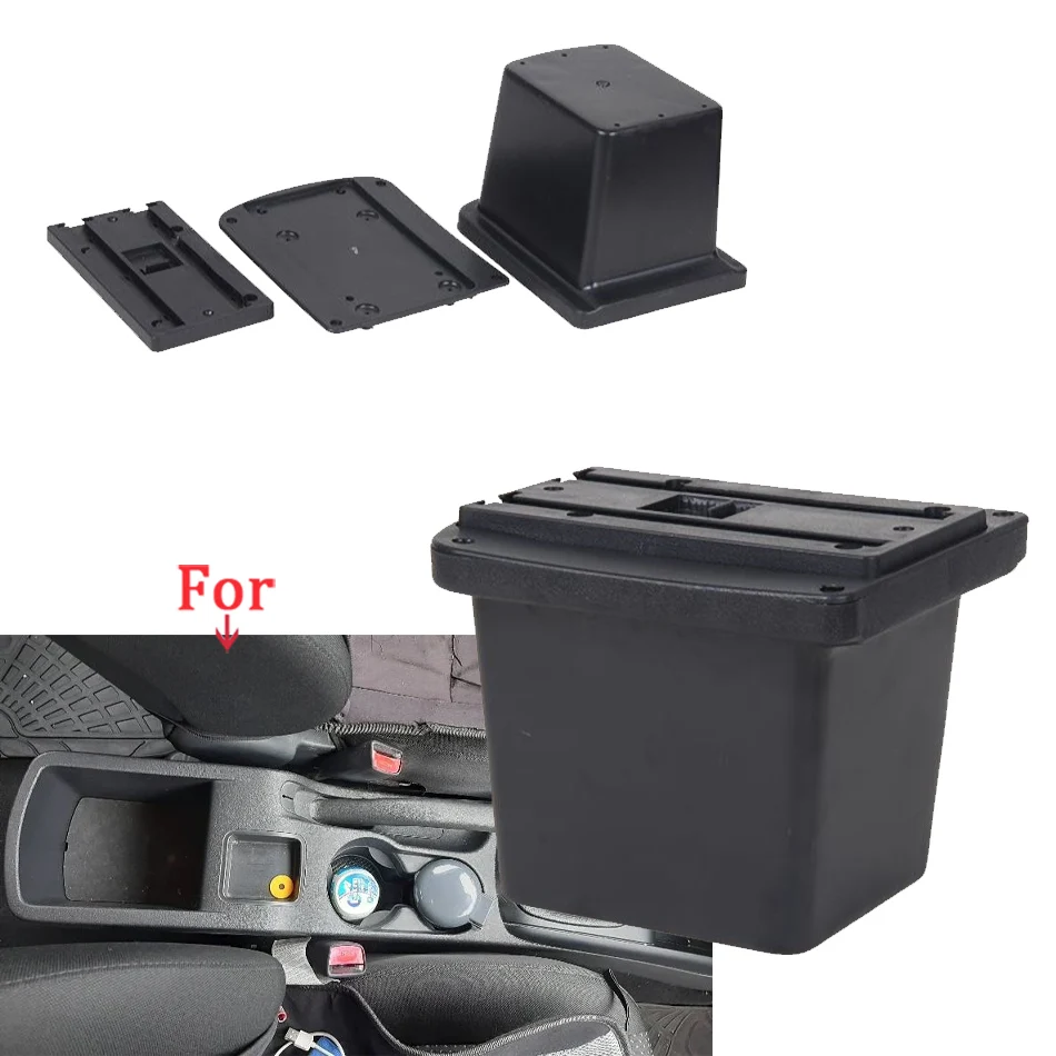 For Hyundai I30 Armrest Box For Hyundai Elantra Touring I30 FD I30cw 2007-2011 Car Armrest Storage Box Car Accessories Retrofit