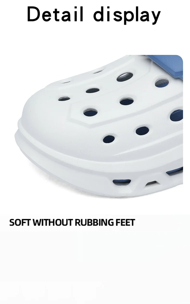Paar-Stil Herren- und Damen-Sommer-Outdoor-Schuhe mit Dicker Sohle, Geruchshemmend und Rutschfest, Doppelnutzung für Sport, Strand und Angeln – Detail 1