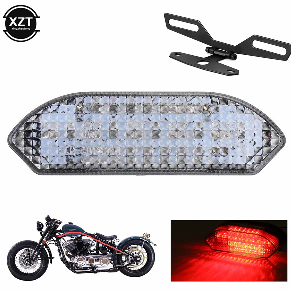 1PCS 30LED Universal Motorcycle Bike Rear Tail Stop Red Light Brake Light Lamp Tail Light Rear Lamp For Dirt Bike ATV Taillight - Image 3