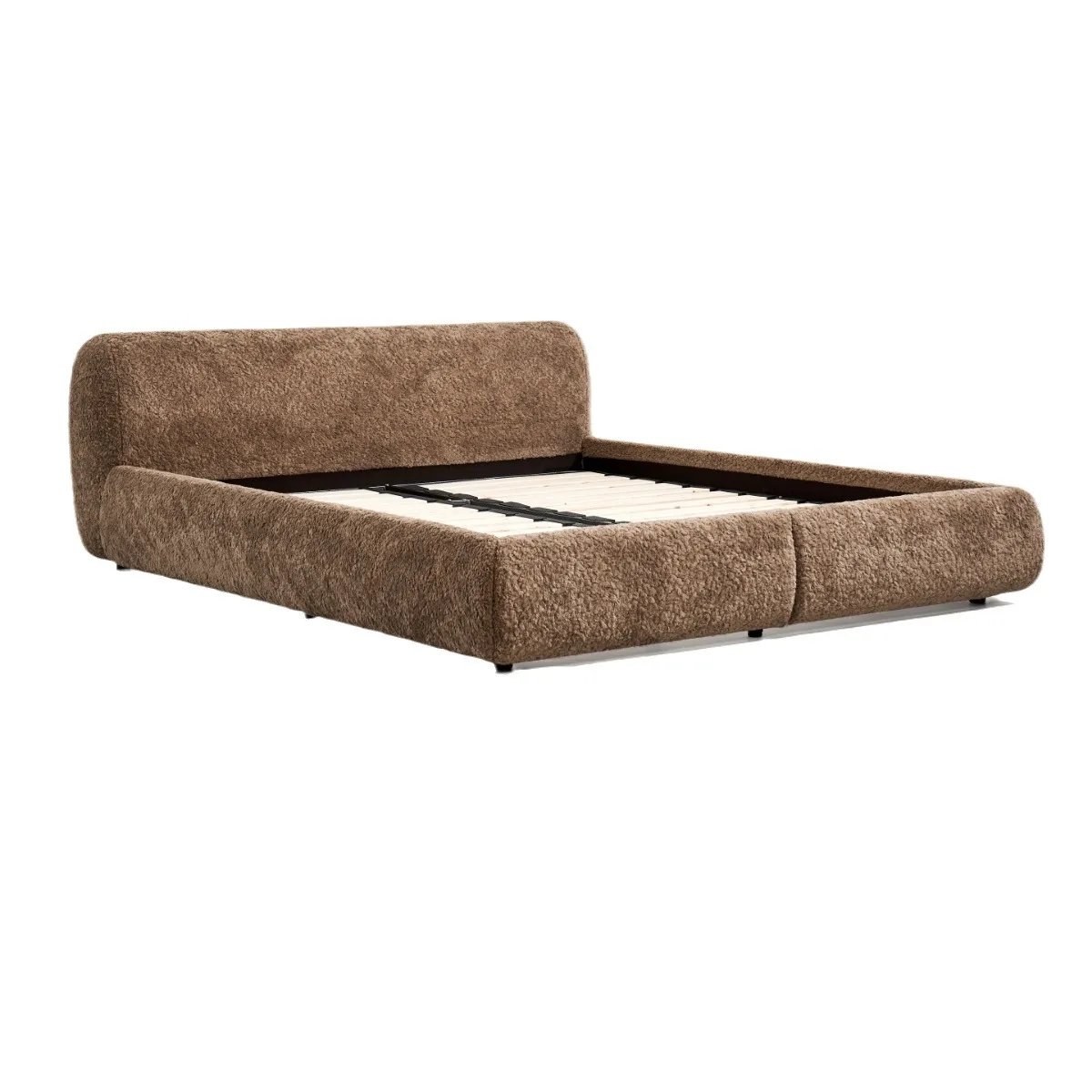 

Wabi Superior Flannel Bed Model Room Homestay Master Bedroom Simple Modern Home High-end Atmospheric Bedroom Double Bed