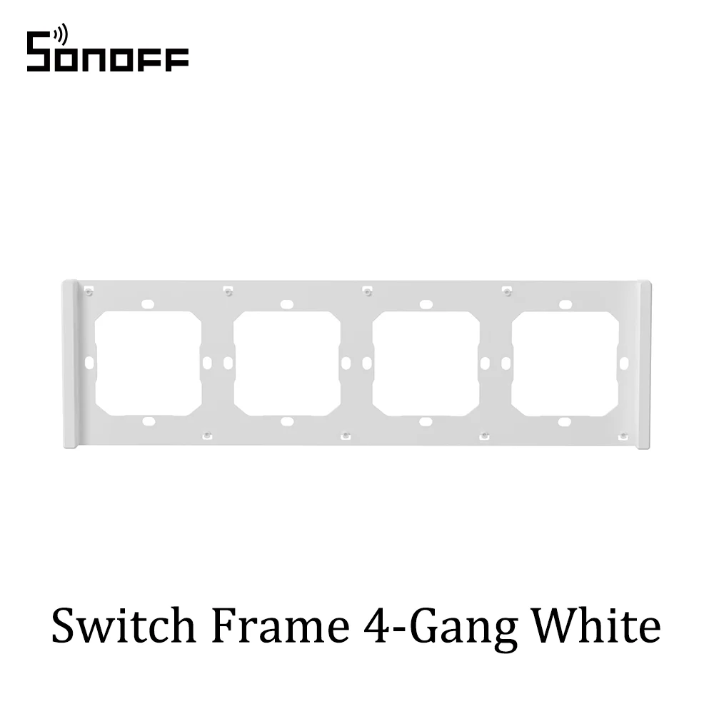 SONOFF M5 Matter Smart Wandschakelaar 80/86 Type Drukknop 1/2/3 Gang schakelaar Frame Werk met Alexa Google Apple Home Alice