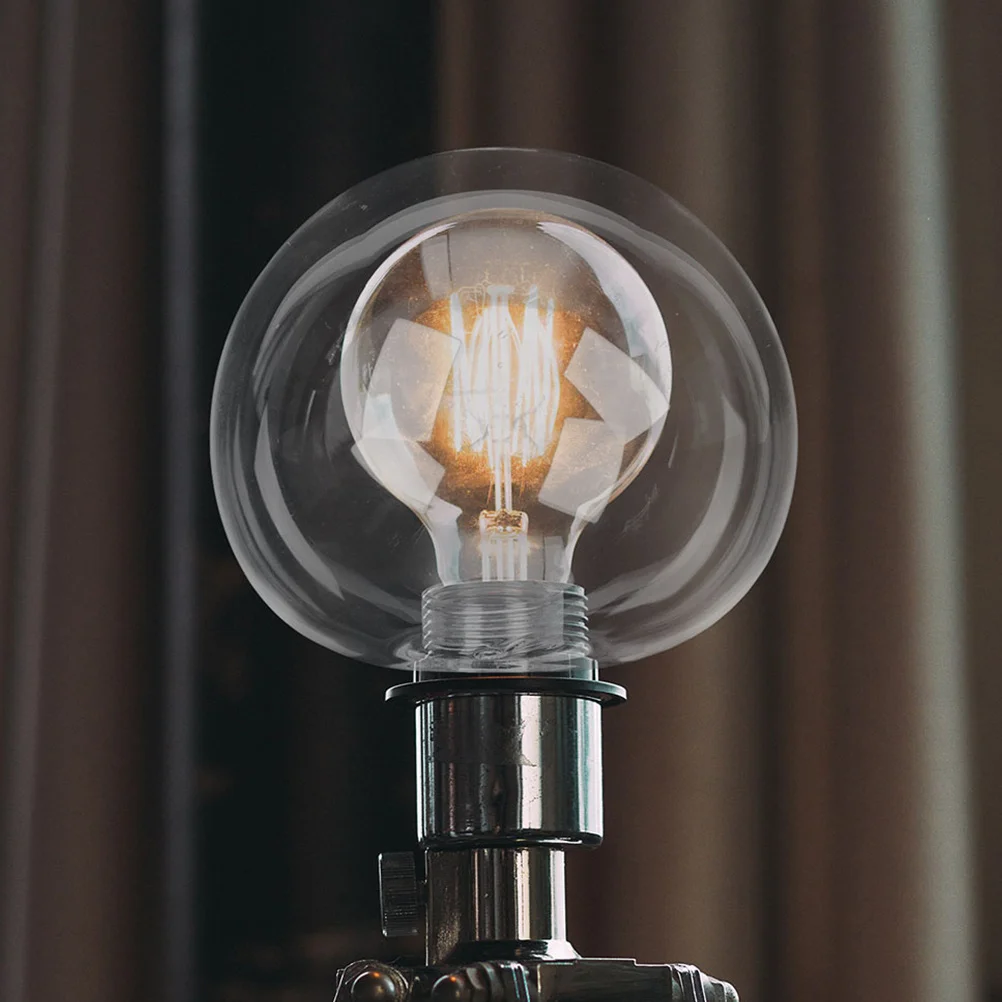 

Glass Globe Lampshade Clear Transparent Ceiling Lamp Shade Replacement Cover Decorative Light Fixture Lamp Shade for Floor Lamps