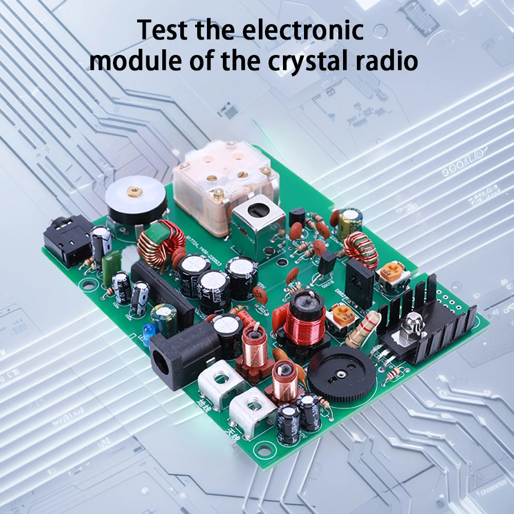 530-1600 كيلو هرتز AM ناقل موجات الراديو التجريبي Micropower متوسطة موجة الارسال مجموعة التدريب المدرسية اختبار راديو كريستال
