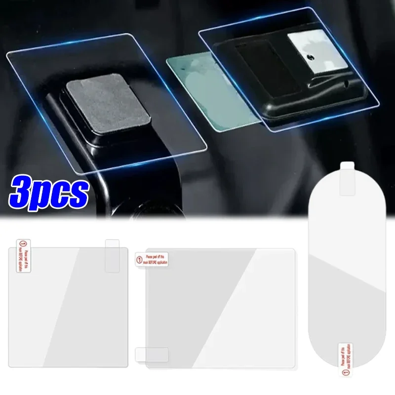 Car Electrostatic Sticker Auto Transparent Seamless Windshield Double-sided Stickers Paste Film for Car DVR Holder Bracket Hook