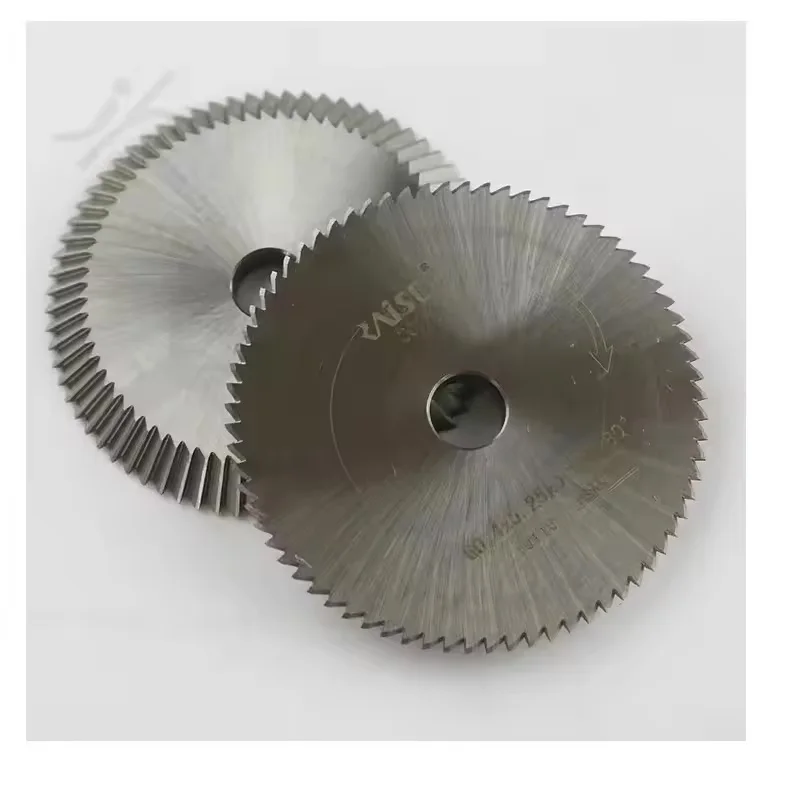 U01 angle milling cutter 60.4mm✖️ 5.25✖️ 9.525✖️80° HSS key cutter for SILCA UNOCODE 399 series key cutting machines