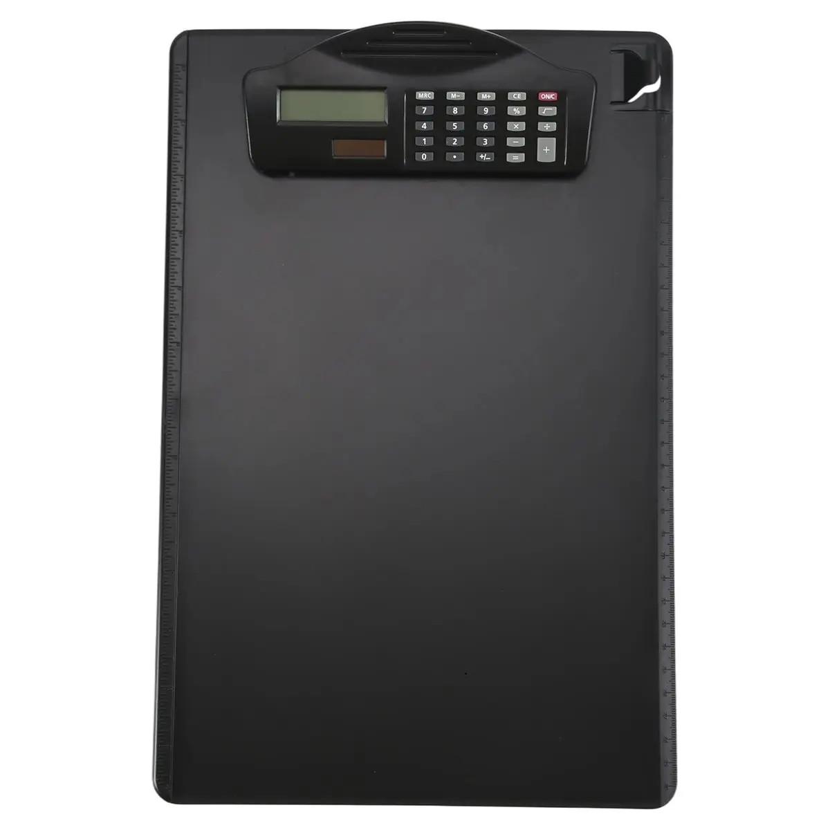 ✼Multifunctional Clipboard with Binder Calculator Writing Pad Pen Slot & Scale for A4 Paper File Suitable