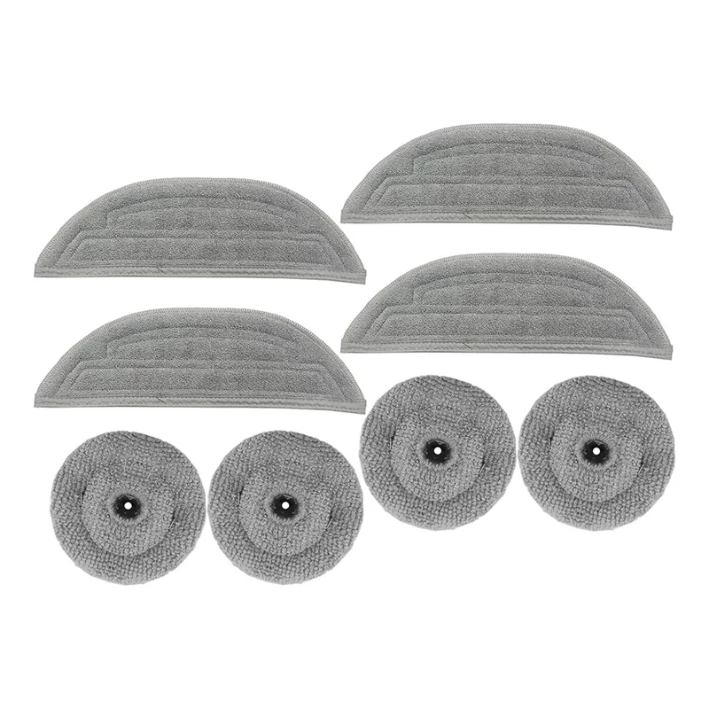 مجموعة مناديل من الألياف الدقيقة لقطع غيار الأجهزة لنظام التطهير Roborock S8 Maxv Ultra Vibra Rise 3.0 - سريع وقابل لإعادة الاستخدام وقابل للغسل