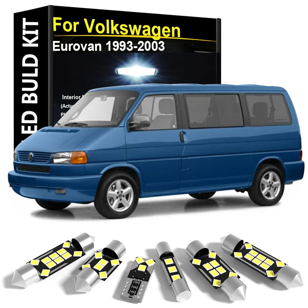

Внутренний светильник автомобиля светодиодный 10 шт. для VW Volkswagen Eurovan 1993 1994 1995 1996 1997 1998 1999 2000 2001 2002 2003 Canbus без ошибок