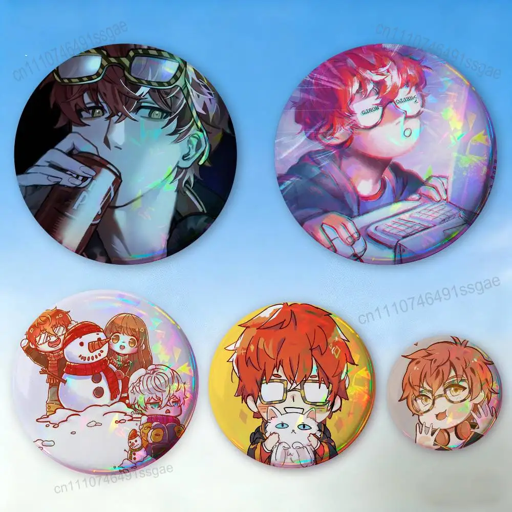

Cute Mystic Messenger Game 707 Badges,Cartoon,Art, Brooches, Pins, Tin Props, Christmas Gifts, Birthday Gifts