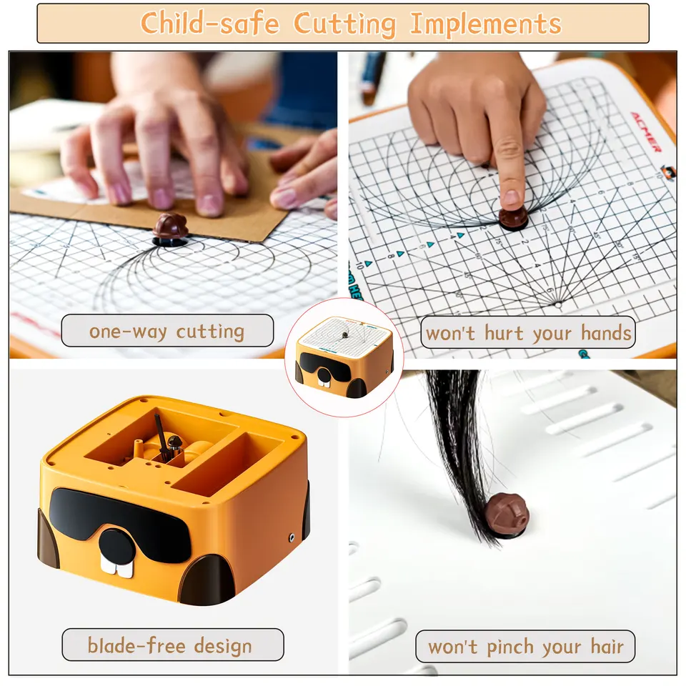 子供用紙板切断器 だんちゃん段ボールカッター・だんほーるカッター 安全DIY工作 BEAVERBOT 段ボールカッター 子供用 DIY 紙切断建設ツールキット 安全
