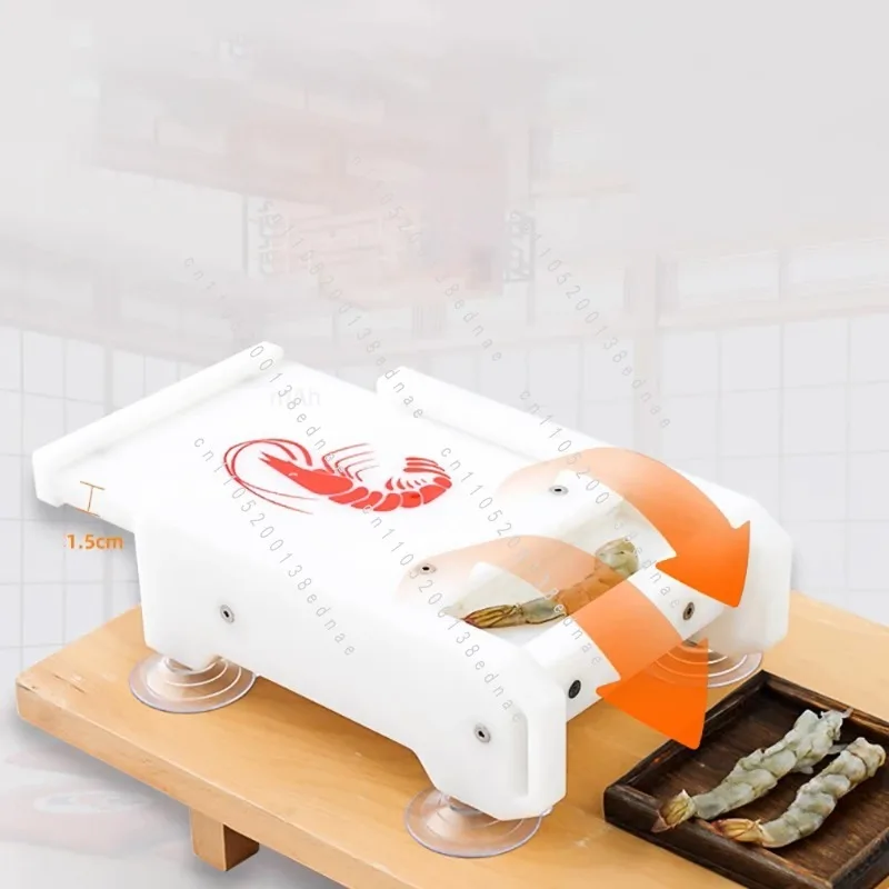 Prensa Manual para Camarones - Herramienta Extensora de Camarones para Tempura y Sushi, Uso Comercial
