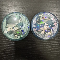 Cute Cartoon Game Danganronpa Kokichi Oma Kaede Akamatsu Figures Changli Verina Cosplay Cute Cartoon Metal Badge Kawaii Bag Pins