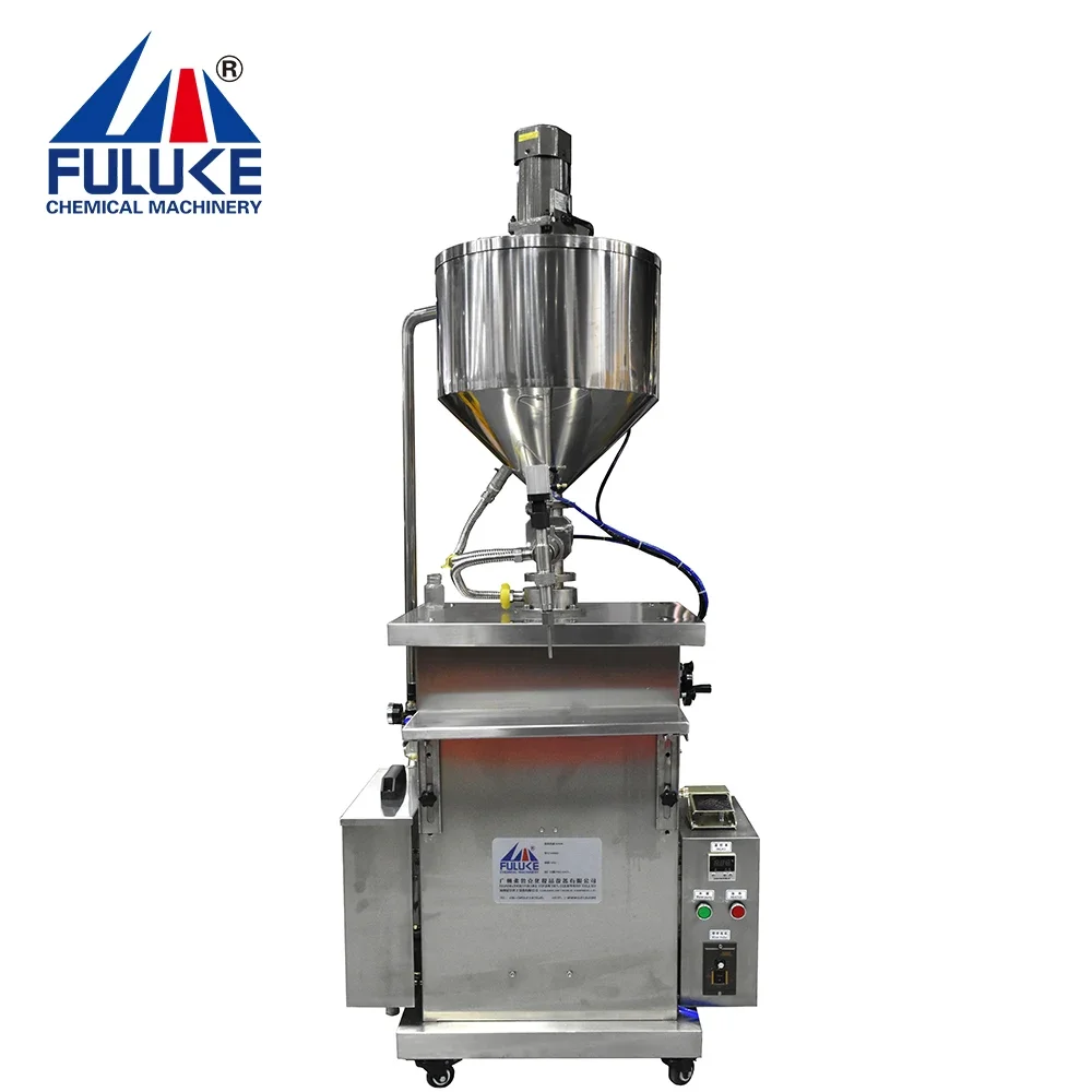 FULUKE SUS316 semi auto ointment filling machine semi-automatic heater filling machine semi-automatic isobaric fill machine beer