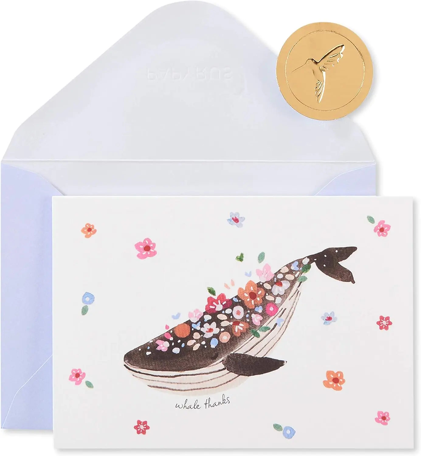 

Thank You Cards with Envelopes, Whale Thanks (14-Count)
