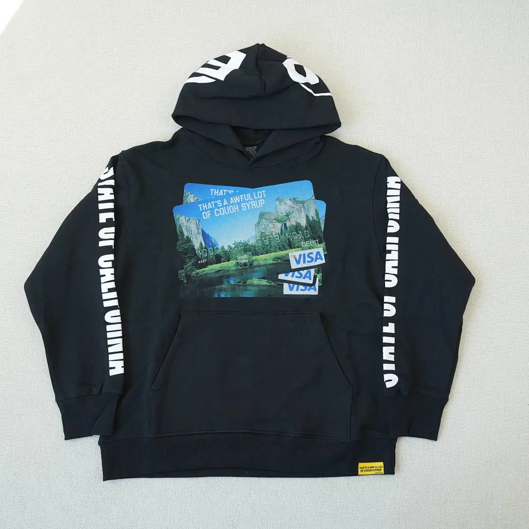 

Модная повседневная толстовка с принтом и логотипом, удобная, из хлопка и полиэстера, для активного отдыха