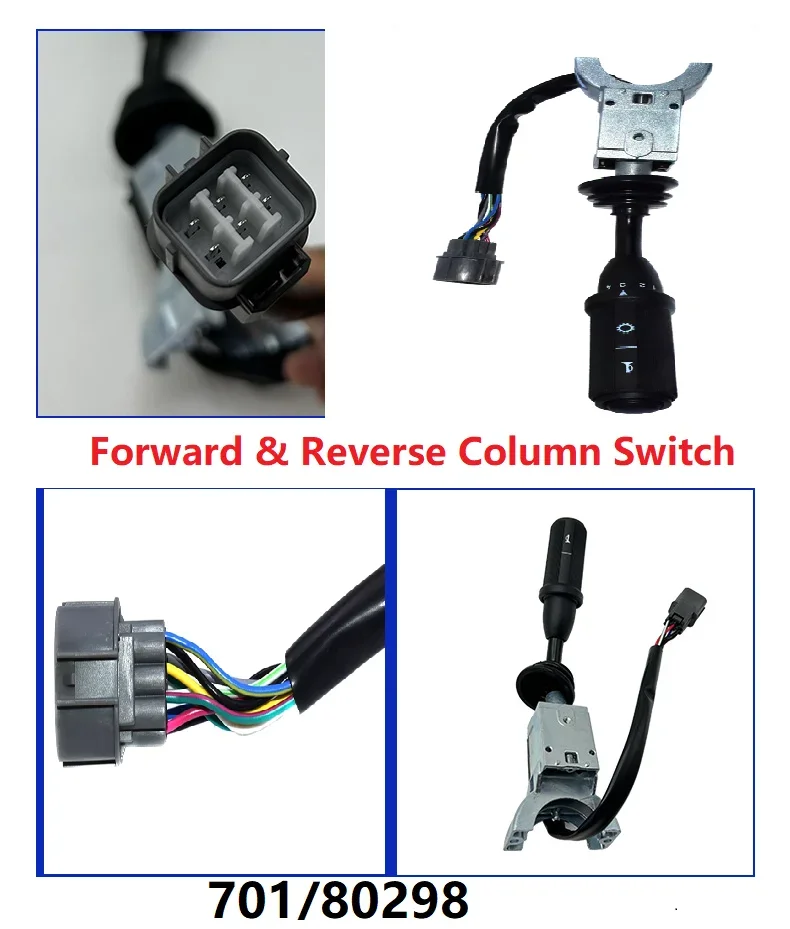701/80298 701-80298 Forward & Reverse Powershift Column Switch for JCB 1400B 1550B 3CX 4CX  3DX 4CN Backhoe Loader 70180298