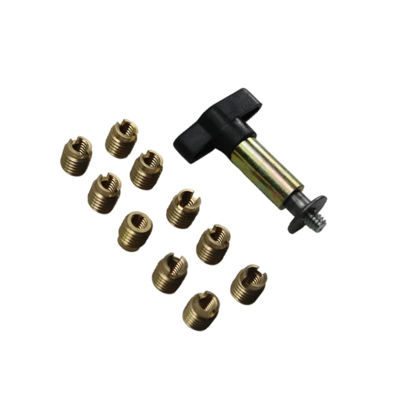 Motorcycle Fairing Threaded Brass Insert Restoration Kit for Haley Touring Electra Street Glide Batwing