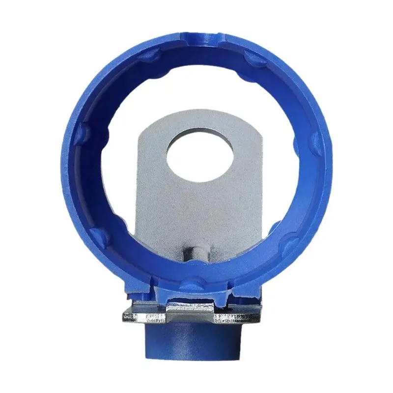 Trailer Plug Holder for 7 and 13 Pin Connectors, Fixed Parking Cover Bracket, Metal & ABS Plastic, Corrosion-Resistant, for RV