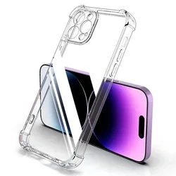 1.5MM Thick Air-Bag Clear Case For Motorola Moto G17 G57 G67 G96 G86 G56 G85 G75 G05 G84 G64 G54 G24 G14 G06 Cover Fundas
