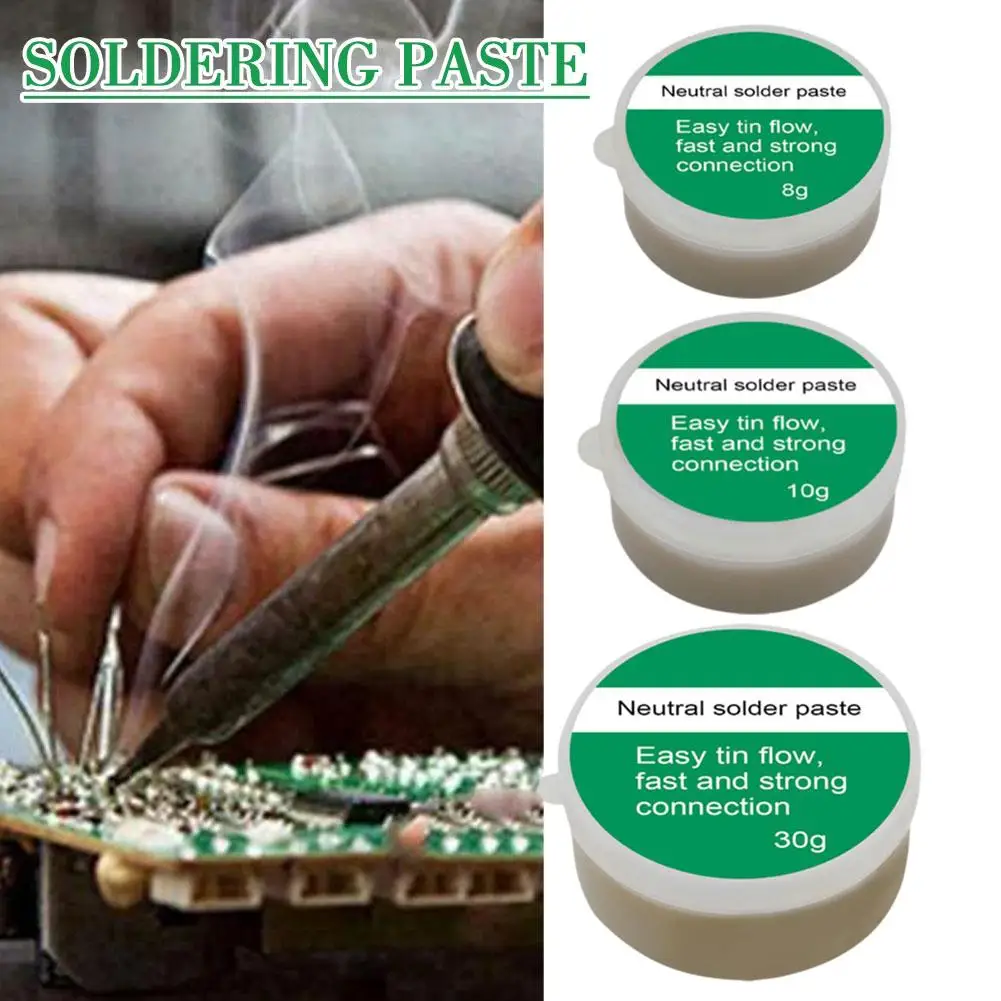 Flujo de soldadura sin plomo, pasta de soldadura de estaño para electrónica, Smd, Pcb, Led, reparación de soldadura K6i1, 30g