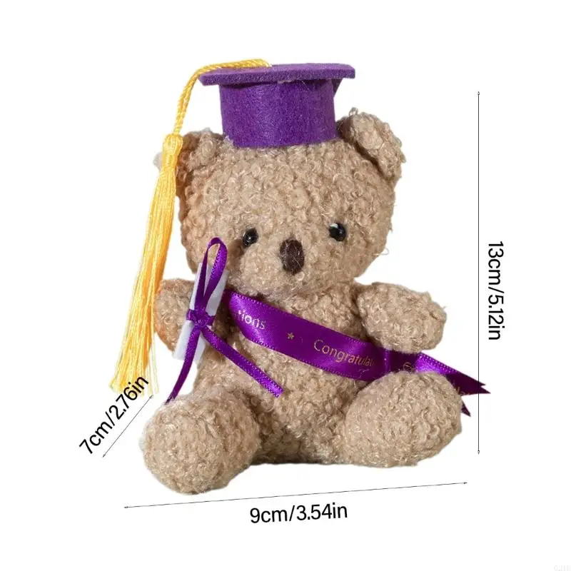 G2TE GEBRUIKTE BEBER TOET Geschenken Geschenk cadeau Bachelors Hoed Cartoon Bear speelgoed