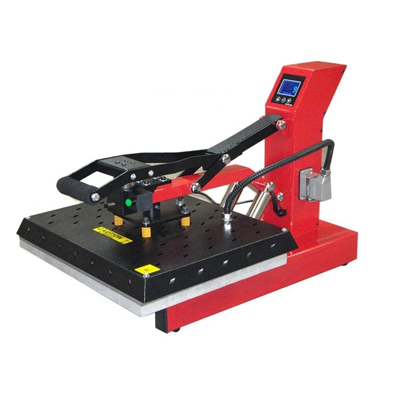 56 type heavy semi automatic heat press machine t shirt transfer printing equipment