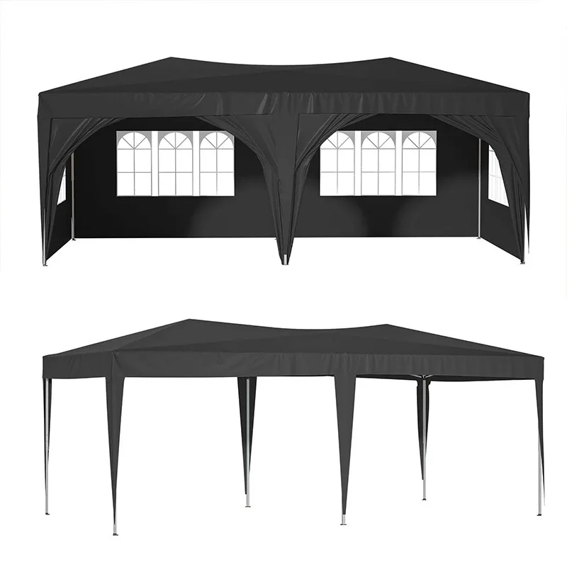 3 * 6 folding exhibition tent, outdoor shading advertising activities stall tent customization