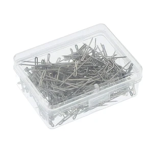 50pcs tピン針縫製ピンキルティングピンブロック編み物の編み物針細工のための編み物 10ベストセールスクロシュピン-7